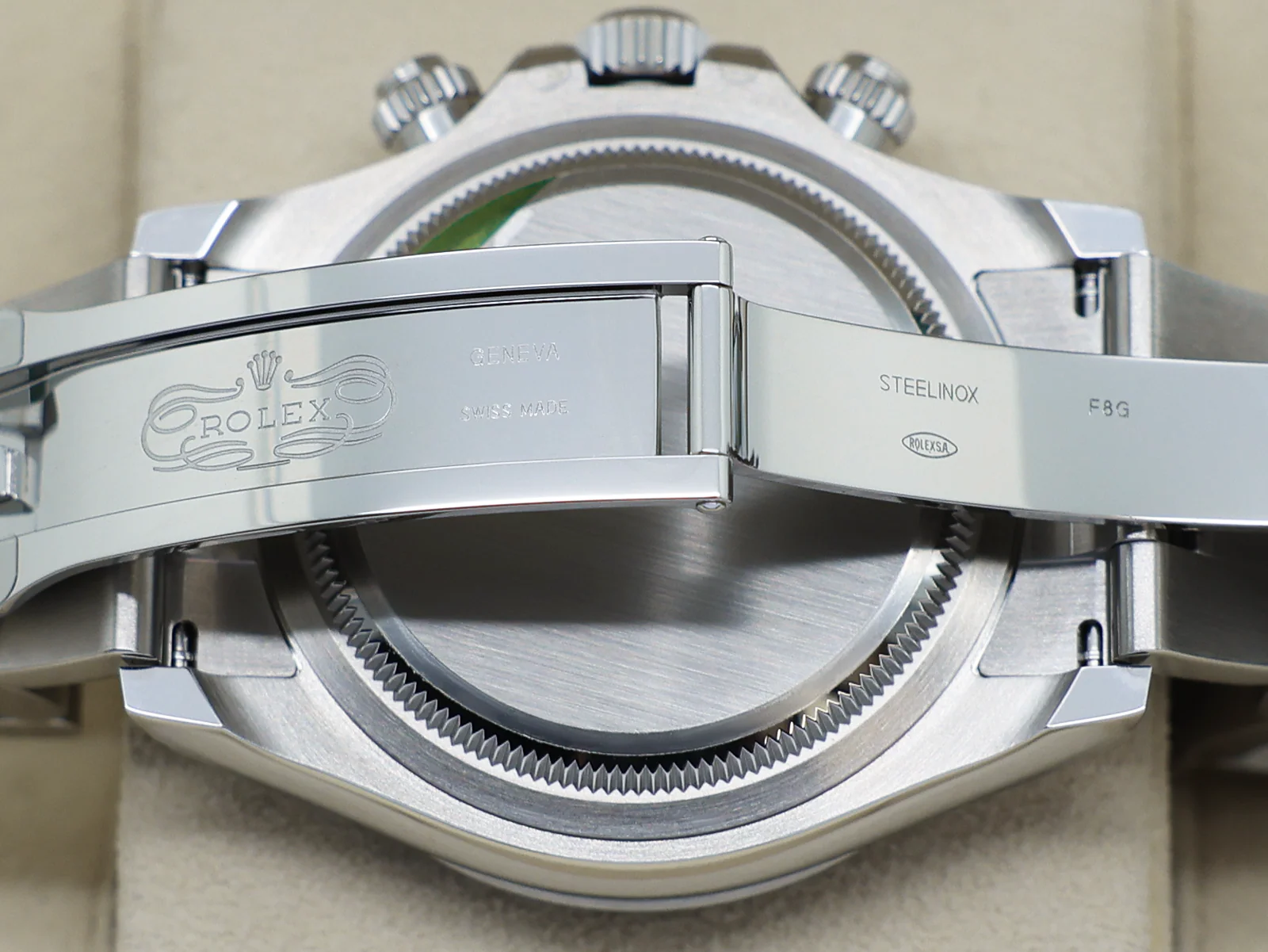GENTS ROLEX DAYTONA 126500LN STAINLESS STEEL BLACK DIAL NEW MODEL UNWORN 2025 UK B&P - Image 9