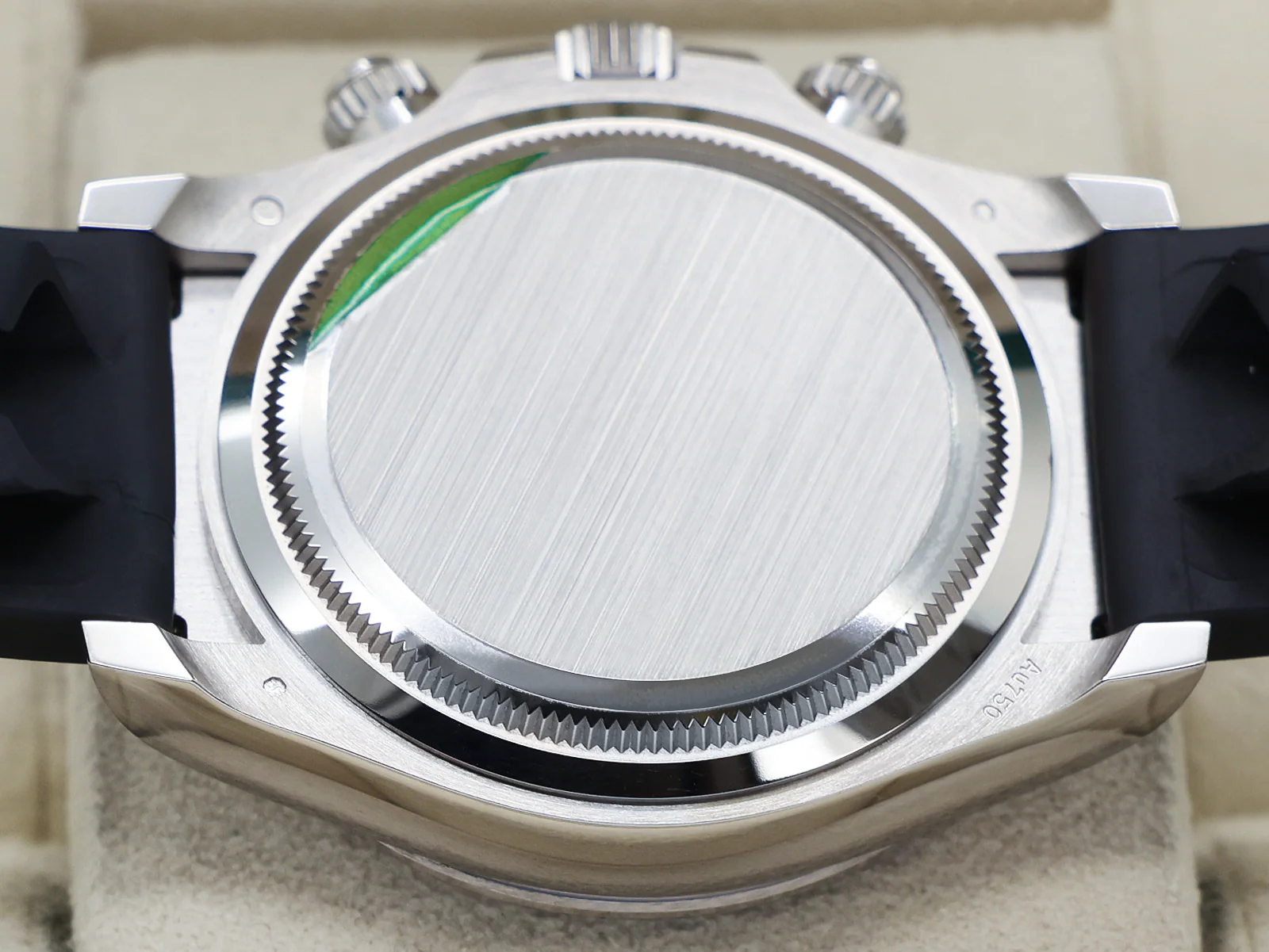 GENTS ROLEX DAYTONA 18ct WHITE GOLD OYSTERFLEX GHOST 126519LN WARRANTY STICKERS 2025 UK B&P - Image 9