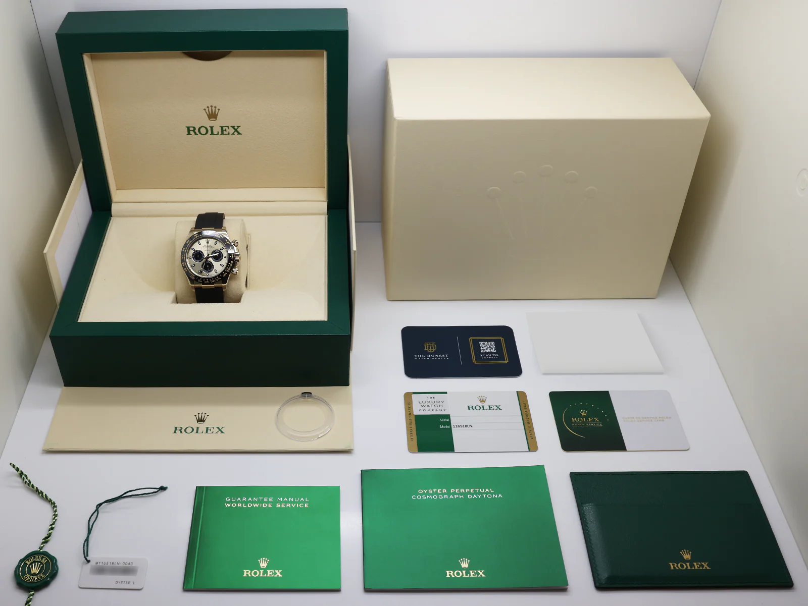 GENTS ROLEX DAYTONA 18ct YELLOW GOLD OYSTERFLEX PIKACHU 116518LN WARRANTY 2018 UK B&P - Image 2
