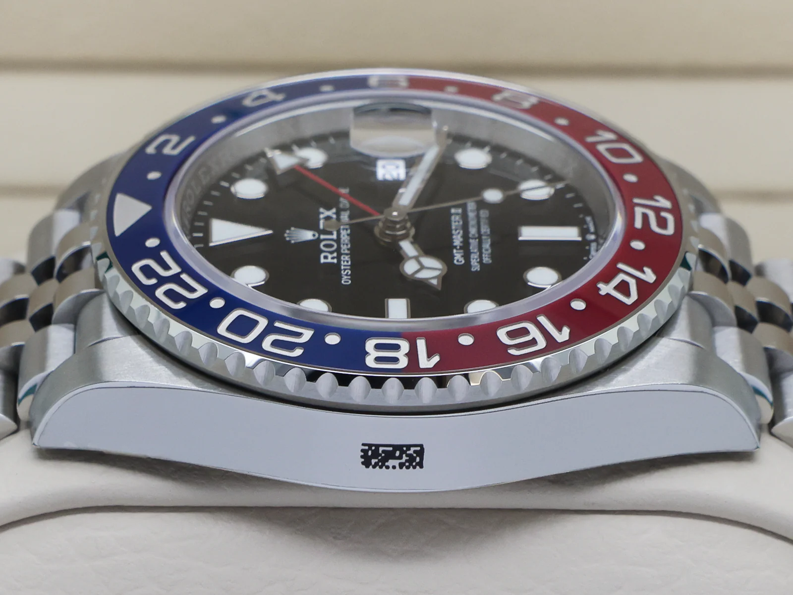 GENTS ROLEX GMT-MASTER II PEPSI MK1 126710BLRO STAINLESS STEEL WARRANTY FULL STICKERS 2018 UK B&P - Image 4