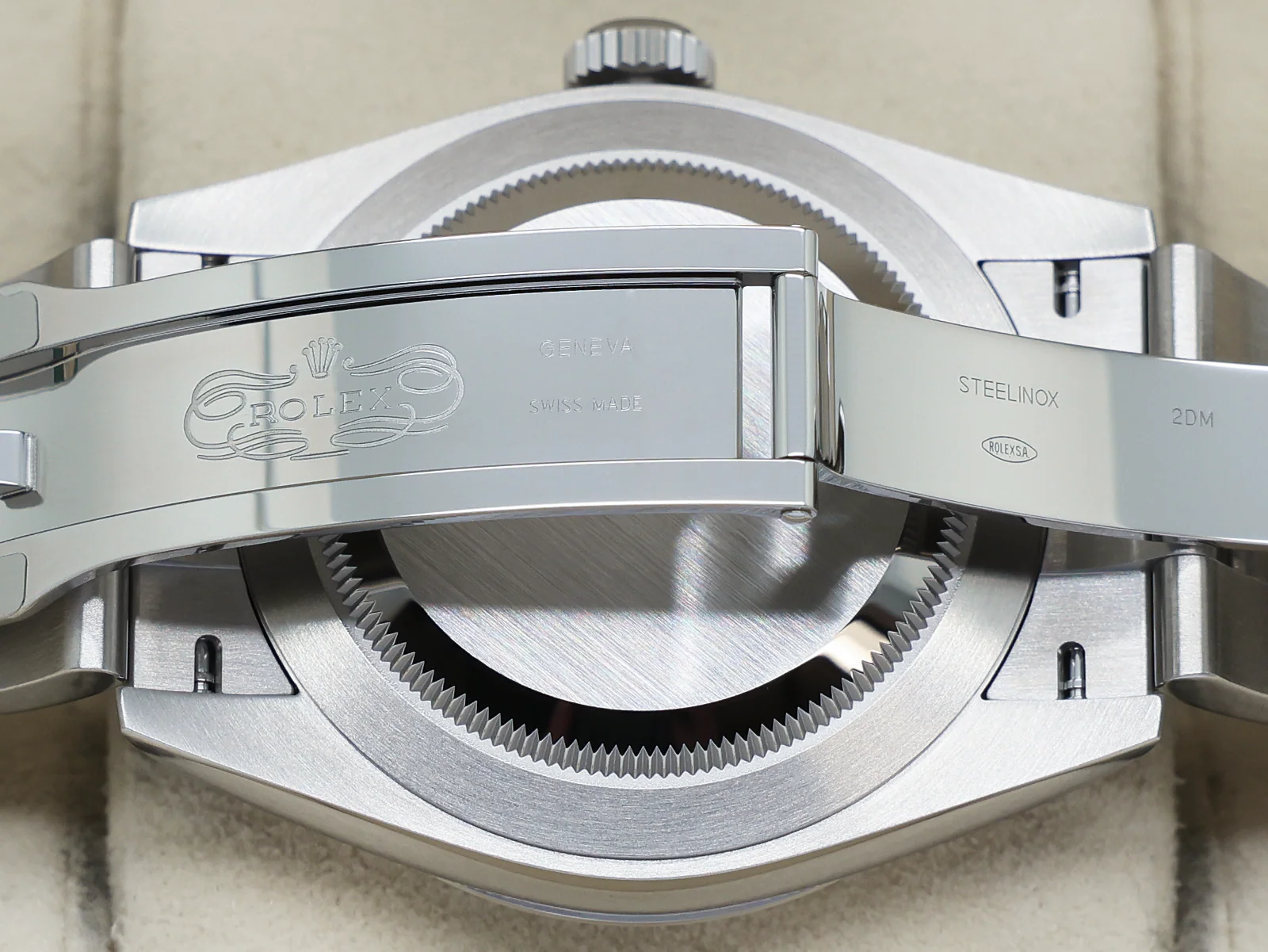 GENTS ROLEX OYSTER PERPETUAL 41mm 134300 STAINLESS STEEL CANDY PINK DIAL UNWORN 2026 UK B&P - Image 9
