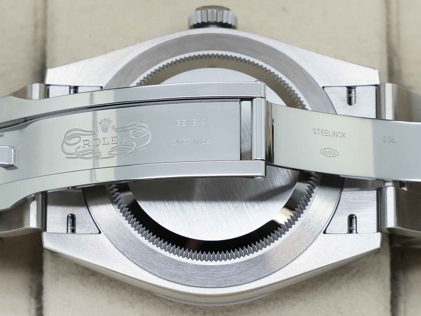 GENTS ROLEX OYSTER PERPETUAL 41mm 134300 STAINLESS STEEL PISTACHIO DIAL UNWORN STICKERS 2026 UK B&P - Image 9