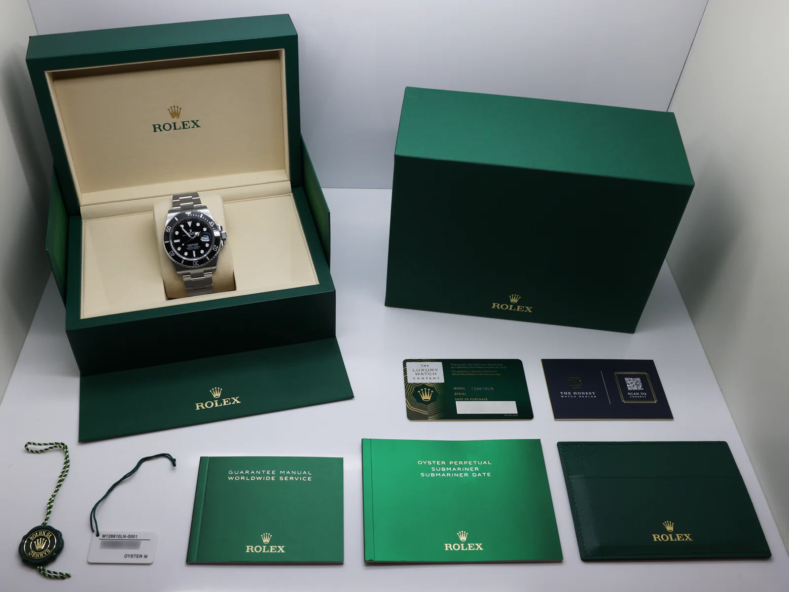 GENTS ROLEX SUBMARINER DATE 41mm 126610LN STAINLESS STEEL UNWORN STICKERS 2026 UK B&P - Image 2