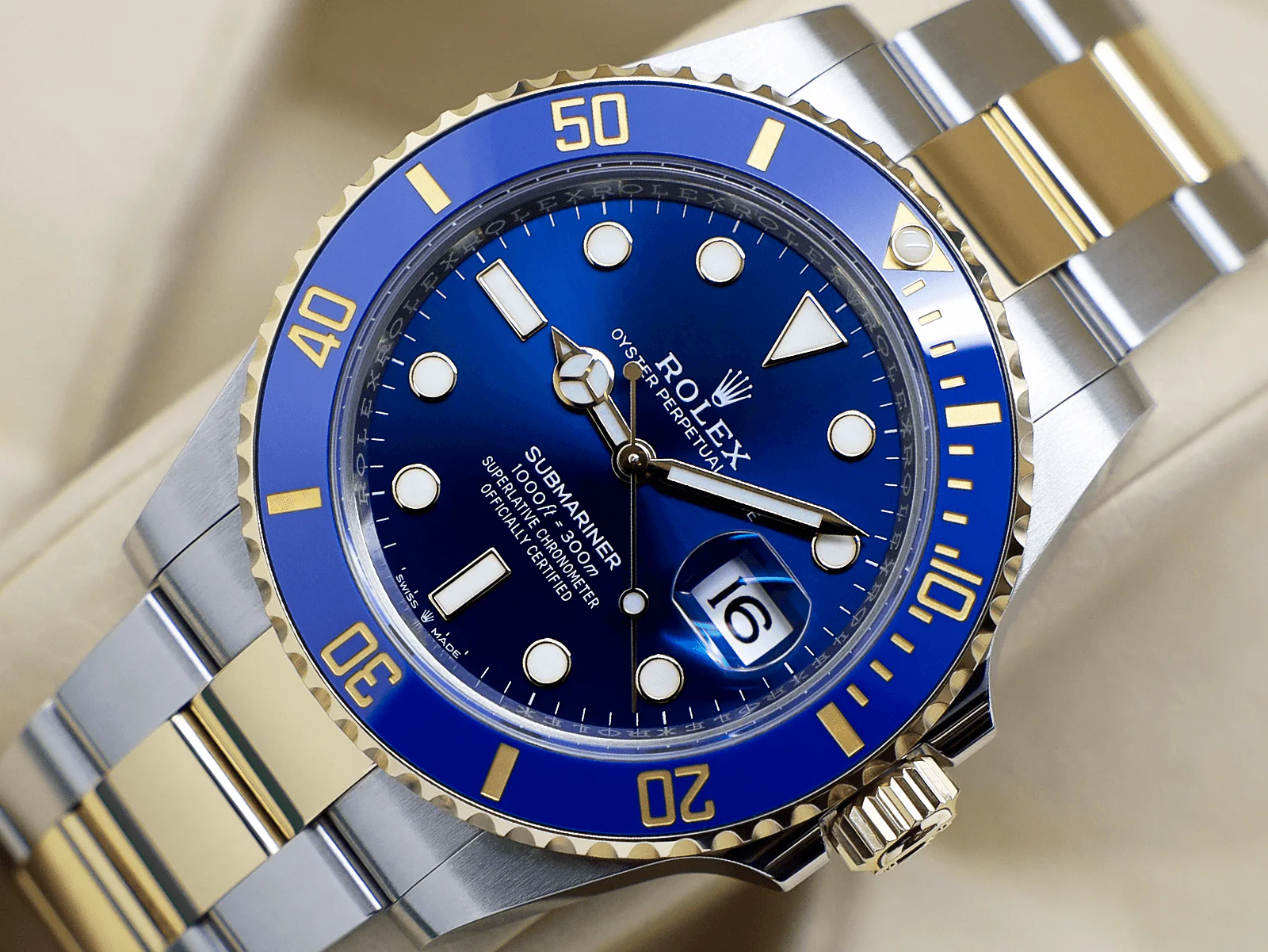 GENTS ROLEX SUBMARINER DATE 41mm 126613LB 18ct GOLD/STEEL BLUE DIAL UNWORN 2026 UK B&P - Image 3