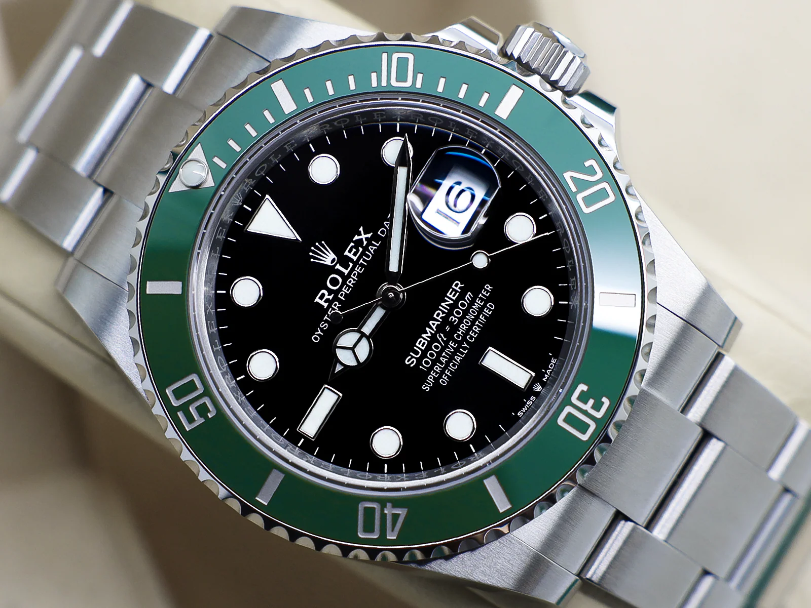 GENTS ROLEX SUBMARINER DATE 41mm STARBUCKS MK1 126610LV STAINLESS STEEL WARRANTY 2020 UK B&P