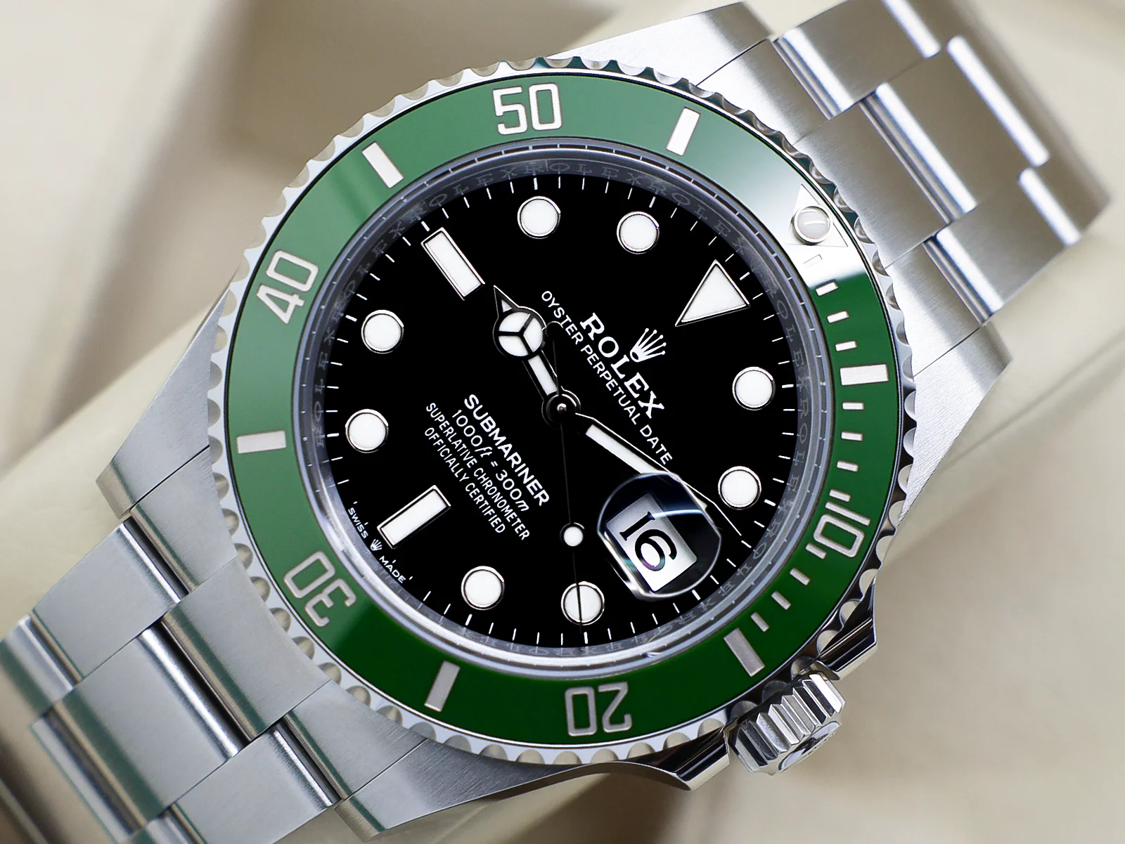 GENTS ROLEX SUBMARINER DATE 41mm STARBUCKS MK2 126610LV STAINLESS STEEL WARRANTY 2024 UK B&P - Image 3