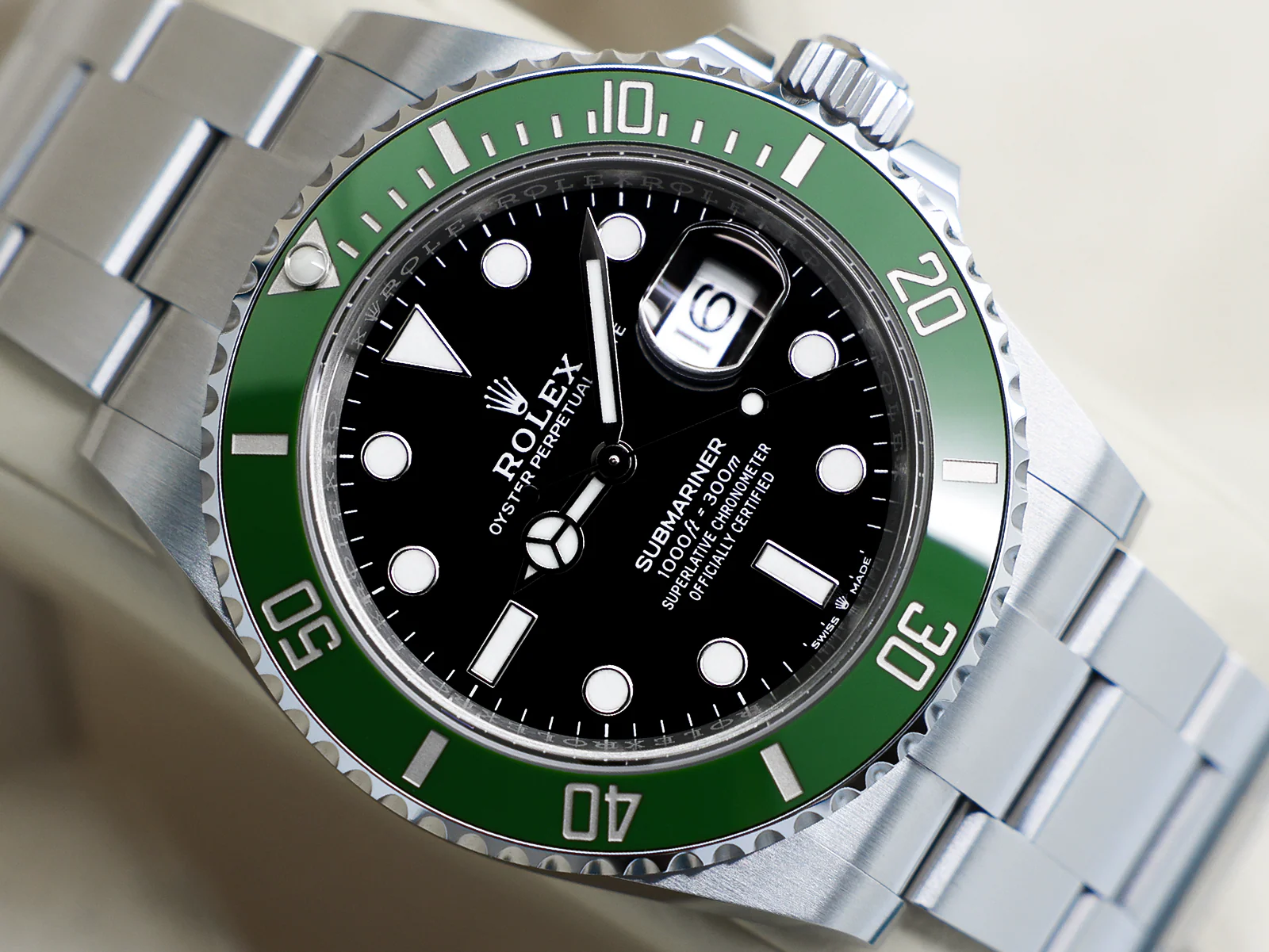 GENTS ROLEX SUBMARINER DATE 41mm STARBUCKS MK2 126610LV STAINLESS STEEL WARRANTY 2024 UK B&P - Image 6