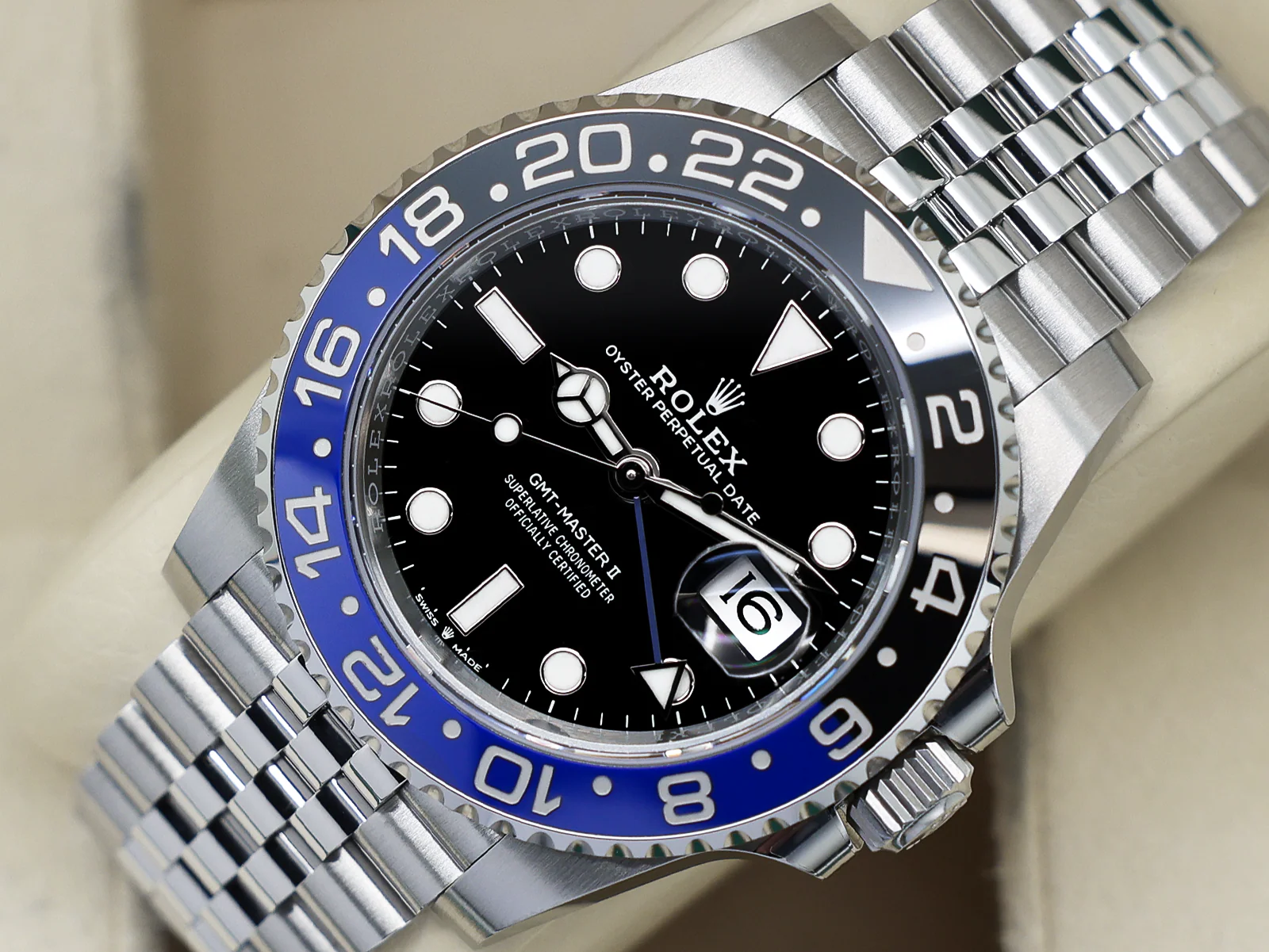 ROLEX GMT-MASTER II BATGIRL 126710BLNR STAINLESS STEEL WARRANTY 2025 UK B&P - Image 3
