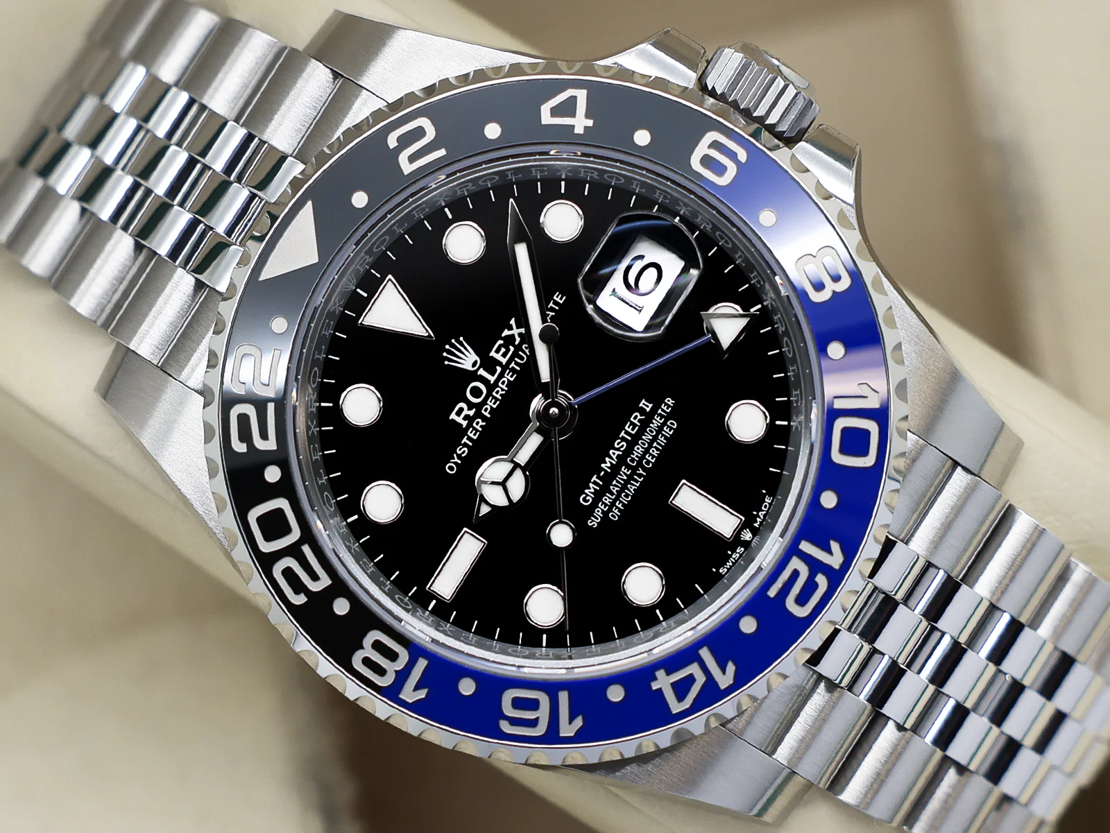 ROLEX GMT-MASTER II BATGIRL 126710BLNR STAINLESS STEEL WARRANTY 2025 UK B&P - Image 6
